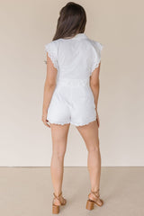 Reva Eyelet Sleeveless Crop