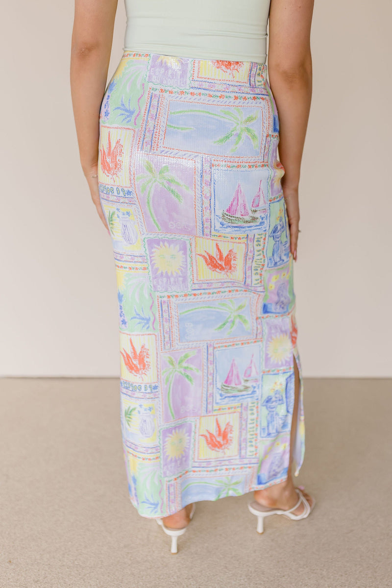 Sunlight Midi Skirt