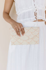 Olandria Beaded Crossbody Clutch