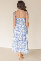 Something Blue Midi Dress