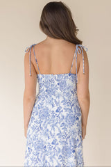 Something Blue Midi Dress
