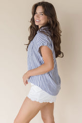 Kirsty Short Sleeve Button Down Shirt