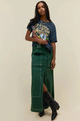 Willie Nelson Rose Frame Boyfriend Tee