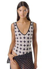 Sandy Polka Dot Bodysuit
