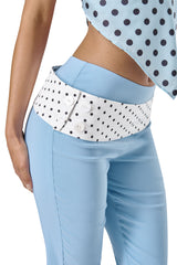 Darla Capri Pants in Powder Blue