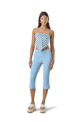 Darla Capri Pants in Powder Blue