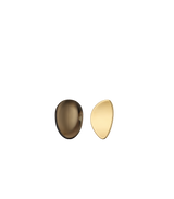 Naé Stud Earrings - Smoked glass