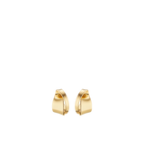 Éole Curled Earrings - 24 carat gold-gilded edition