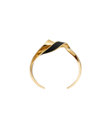 Éole Cuff - Black Leather