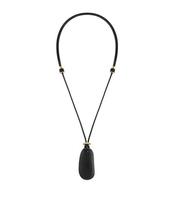 Téré Pendant - Black Marble