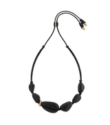 Téré Necklace - Black Marble