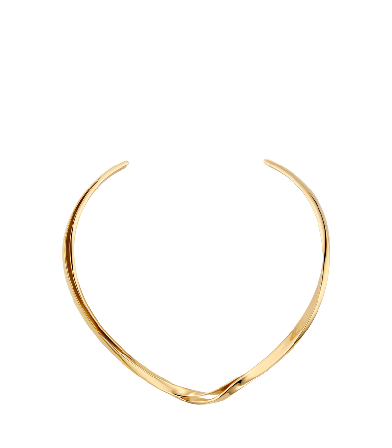 Éole Necklace - 24 carat gold-gilded edition