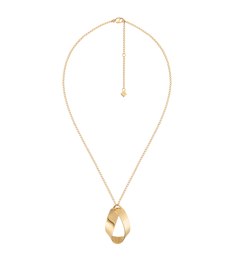 Éole Pendant - 24 carat gold gilded