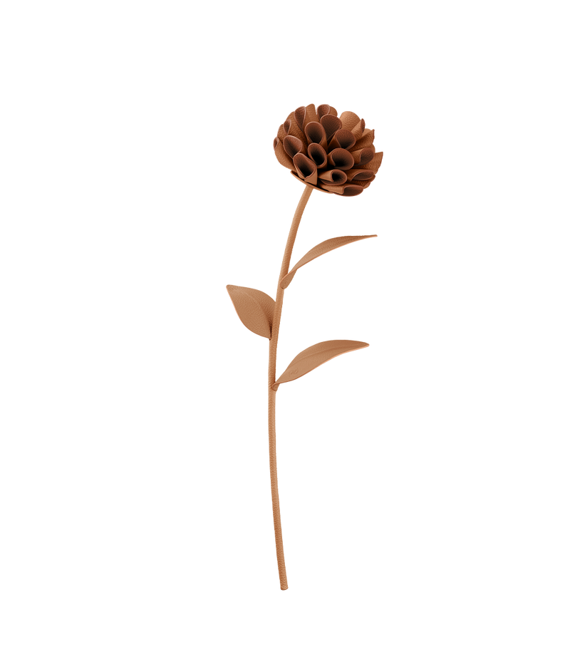 Dalium Flower - Textured Duo Tan