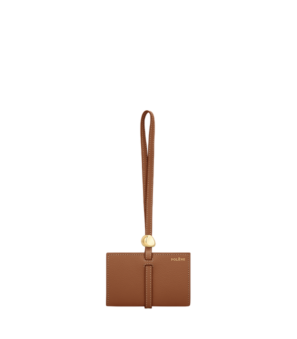 Kayé Card Holder - Textured Duo Camel