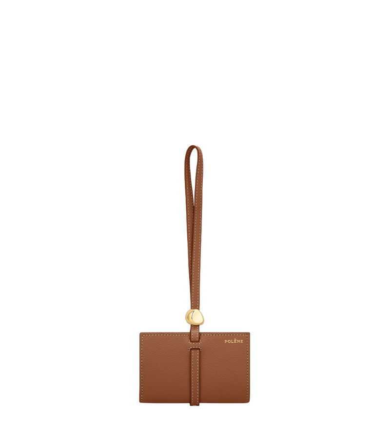 Kayé Card Holder - Textured Duo Camel