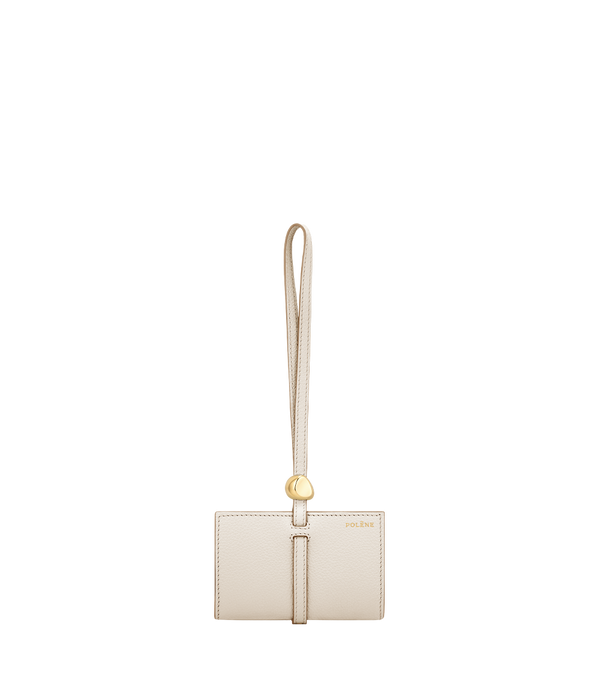 Kayé Card Holder - Textured Duo Chalk
