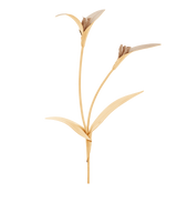 Touka Flower - Textured Trio Wheat