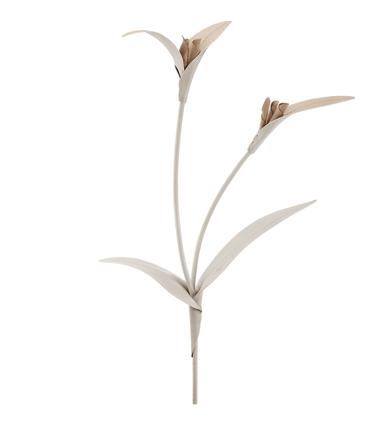 Touka Flower - Textured Trio Chalk
