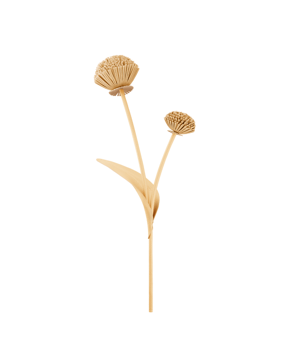 Tul Flower - Textured Duo Wheat