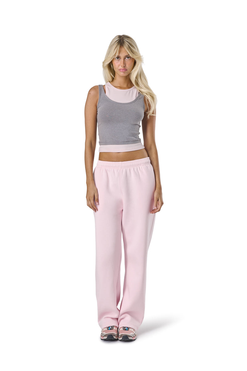 Trademark Wide Leg Sweatpants in Bunny