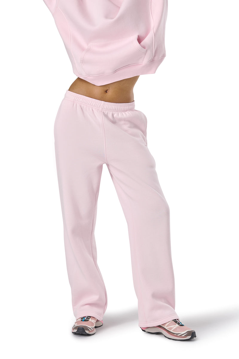 Trademark Wide Leg Sweatpants in Bunny