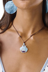 Iris Rope Shell Choker