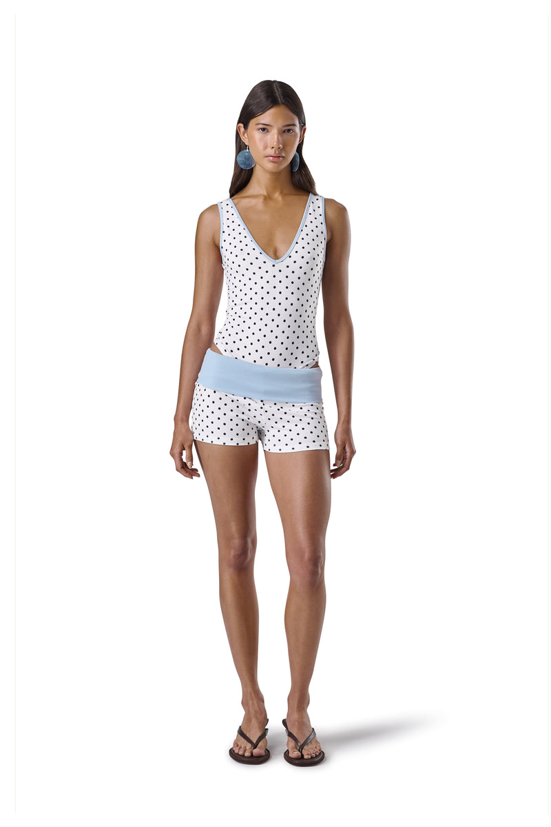 Bibi Polka Dot Mini Shorts