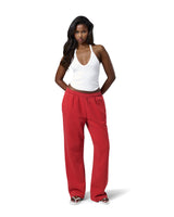 Seekers Washed Wide Leg Pants in Jam