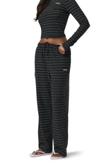 Wilbur Soft Wide Leg Pants in Black