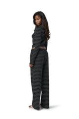 Wilbur Soft Wide Leg Pants in Black