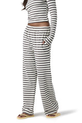 Wilbur Soft Wide Leg Pants in White